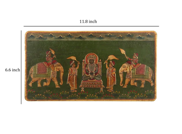 Parshwanath Wooden Painting - Image 2